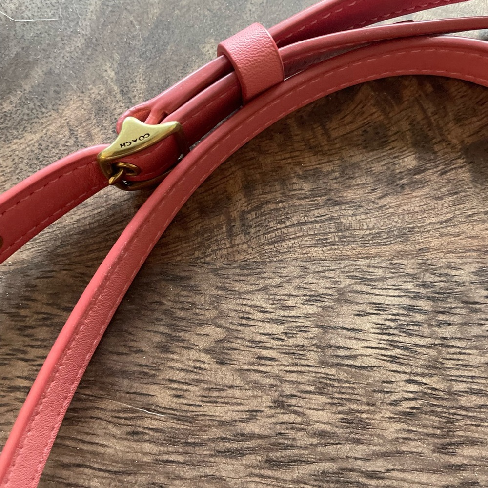 COACH WILLIS TOP HANDLE 18 TAFFY PINK 90s Vibes CROSSBODY BAG - Picture 9 of 13